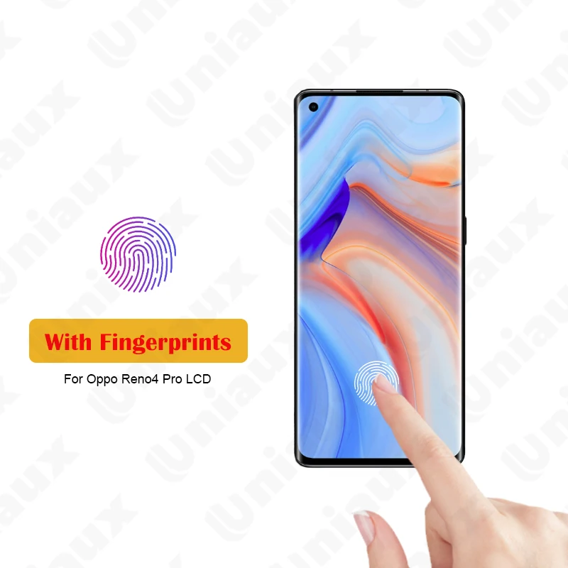 Imagem -04 - Original Tela Lcd e Painel de Toque Digitador Oppo Reno4 Pro Cph2109 5g Reparação 65