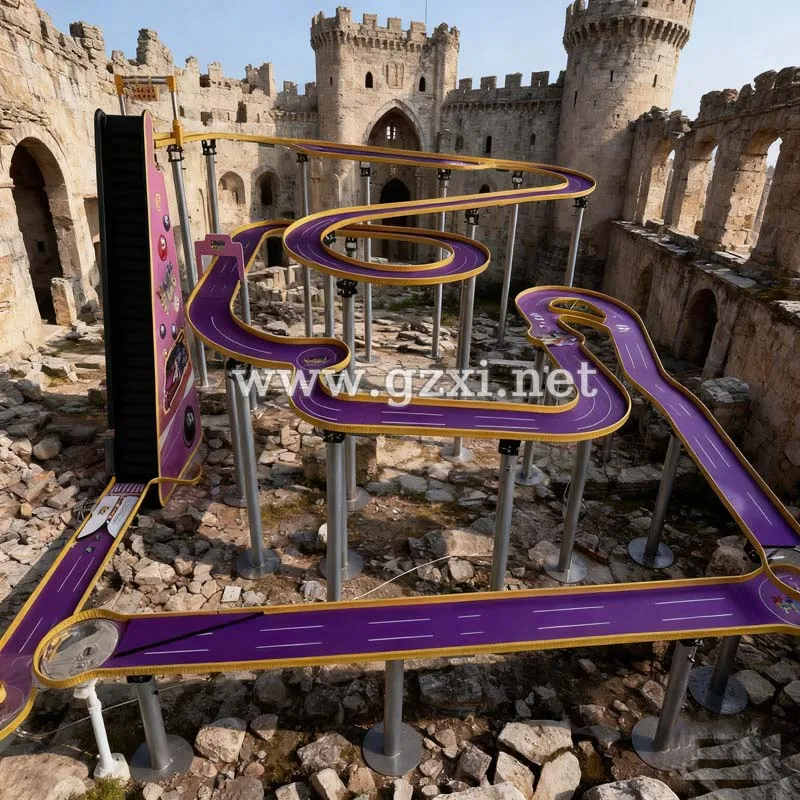 Canicas Pinball Transmisión en vivo Bandeja de rally con cuentas rodante Competición de batalla Juego de carrera Fabricante directo de pista de mármol