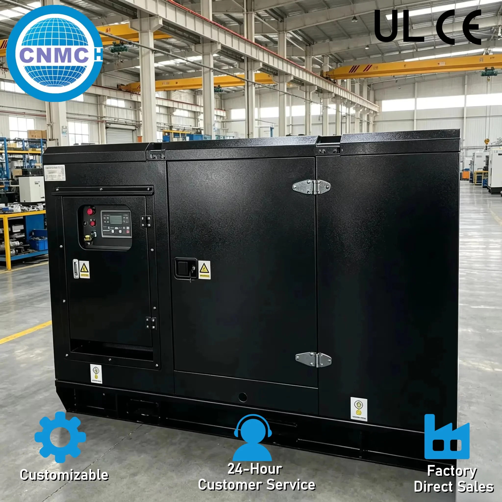 24KVA 40KVA 64KVA Generator Diesel Electricity Generator Set 380V 400V Generator For Factory Emergency Power CE UL Certified