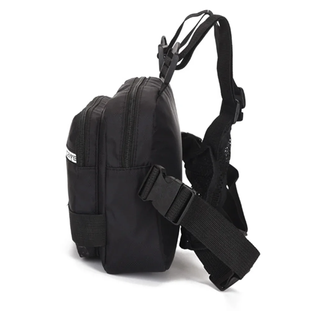 Chaleco táctico para hombre y mujer, bolsos de aparejo en el pecho, ropa de calle de Hip Hop, paquetes de pecho de bala, bolsa de cintura antirrobo