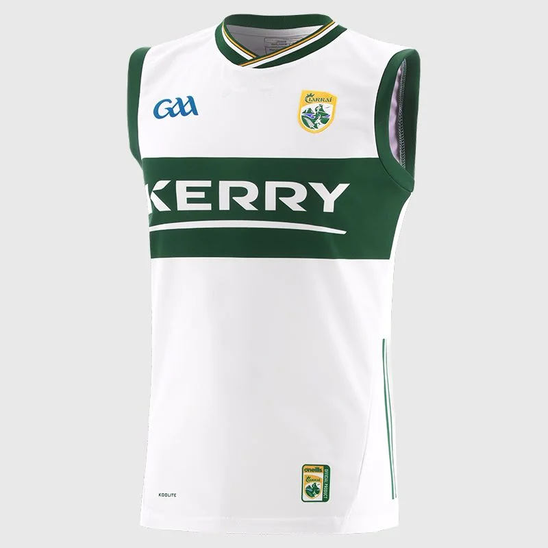 

2024 Kerry GAA Goalkeeper Vest Mens Rugby Jersey Size:S-3XL ( Print name and number )