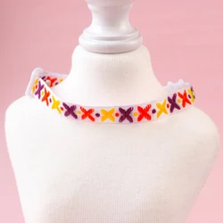 Collar arcoíris para perros y gatos - hebilla segura silenciosa Corgis