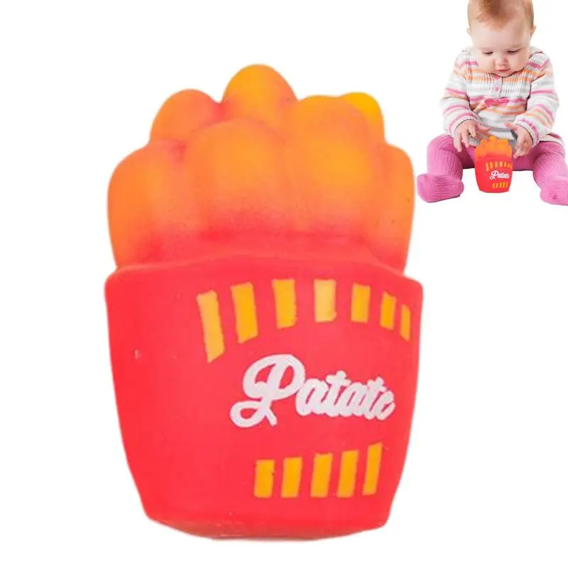 

Realistic Novelty French Fries Cup Stress Reduction Squeeze Toys For Boys Girls Mood Relaxation Sensory Toy For Adults