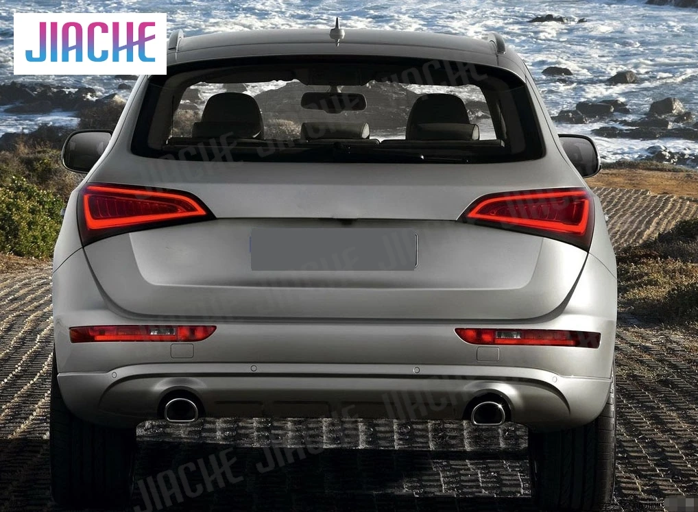 

Carbon Fiber Rear Diffuser Rear Bumper Lip Spoiler For Audi Q5 2012-2018 Rear Bumper Lip Guard Car Styling