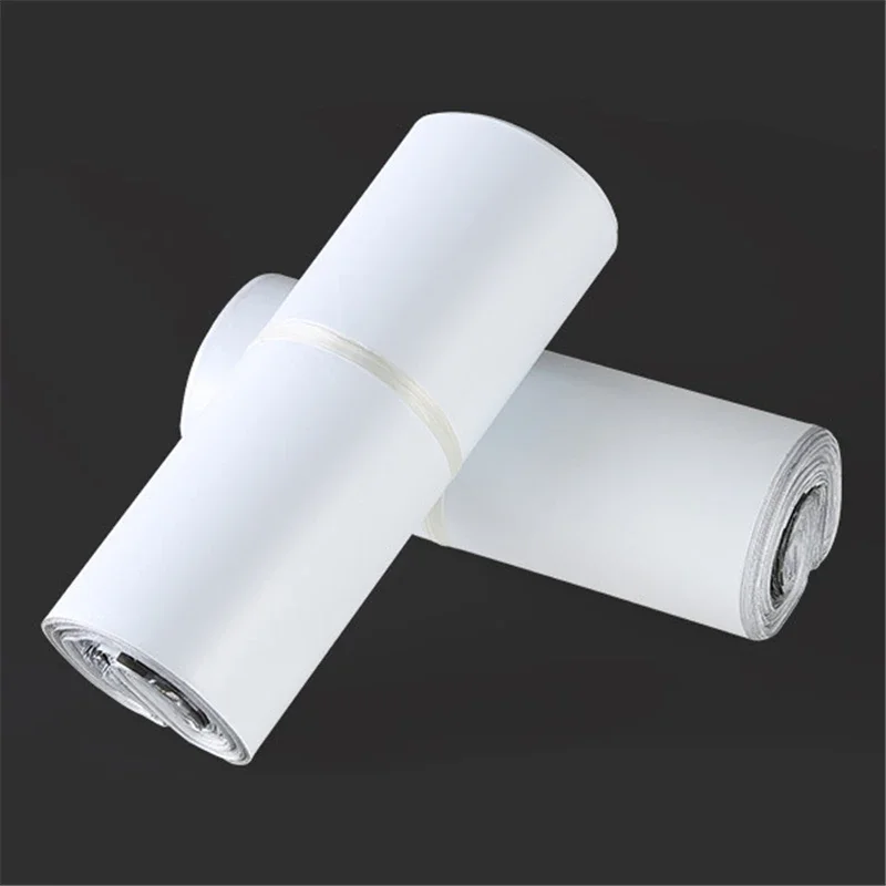 جديد رمادي فاتح حقيبة البريد 10 قطعة الذاتي ختم حقيبة البريد البلاستيك بولي مغلف بريد مقاوم للماء أكياس الشحن البريدي مغلف البريد