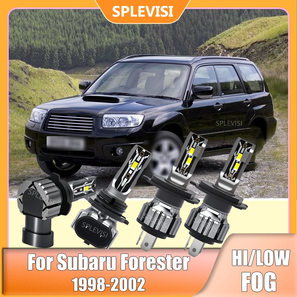 

High Lumens for Bright Lighting 12V 9006 H4 IP68 Waterproof Headlight Fog For Subaru Forester 1998 1999 2000 2001 2002