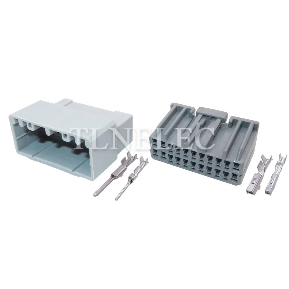 22 Pin Way Car Wiring Terminal Socket with Wires Automobile Power Amplifier Connector With Terminal 917989-6 178798-6