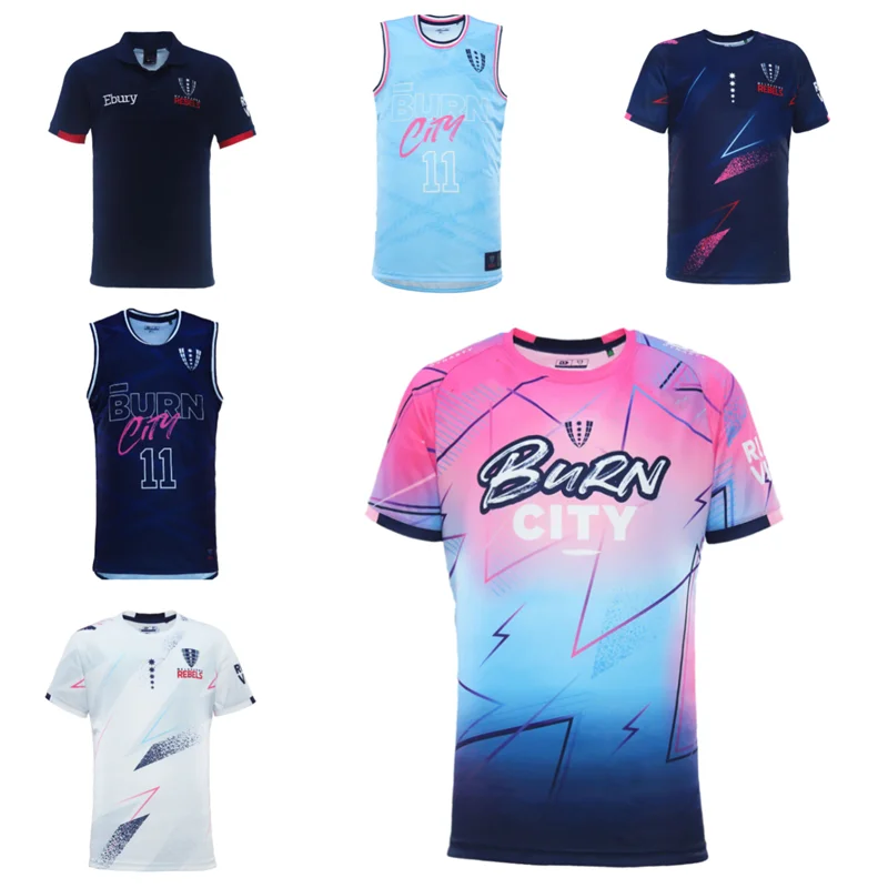 

2024 Melbourne Storm Rebels Men's Coaches Men's Rugby Jersey (Custom name and number )