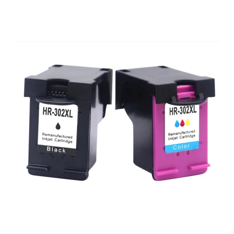 compatibility for hp 302XL 302 Remanufactured Ink Cartrige for Deskjet 1110 3639 3831 3630 Envy 4650 4525 4527 European Printer