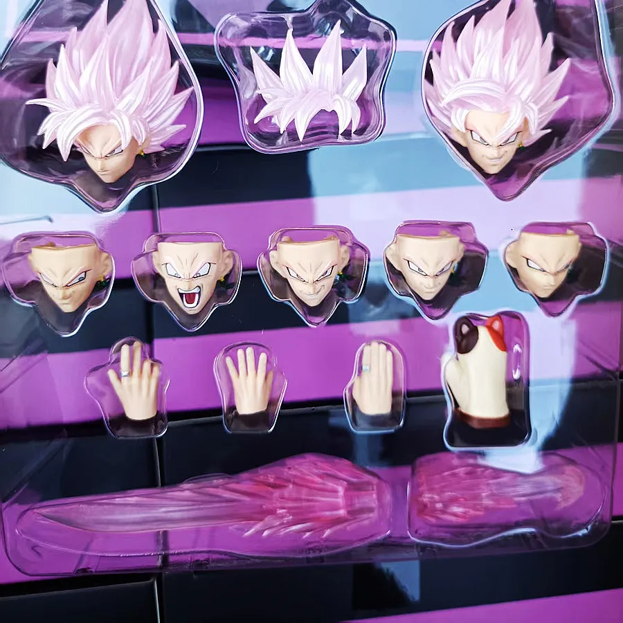 

【на складе】 Комплект аксессуаров для скульптуры головы DL Zamasu Black Goku (розовый полупрозрачный перламутровый) Комплект аксессуаров Extreme Evil i