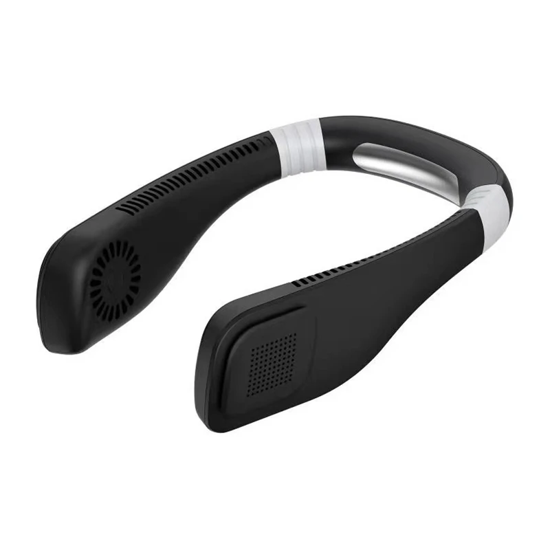 Portable Neck Fan - Personal Fan, Hands Free Bladeless Neck Fan, Rechargeable USB Fan, Neck Air Conditioner
