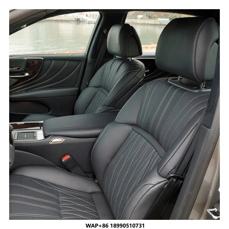 

Luxury Leather Custom Fit for 2004-2024 Lexus LS Series LS 500H 460 600HL Car Accessories Seat Covers 5 Seats Full Set