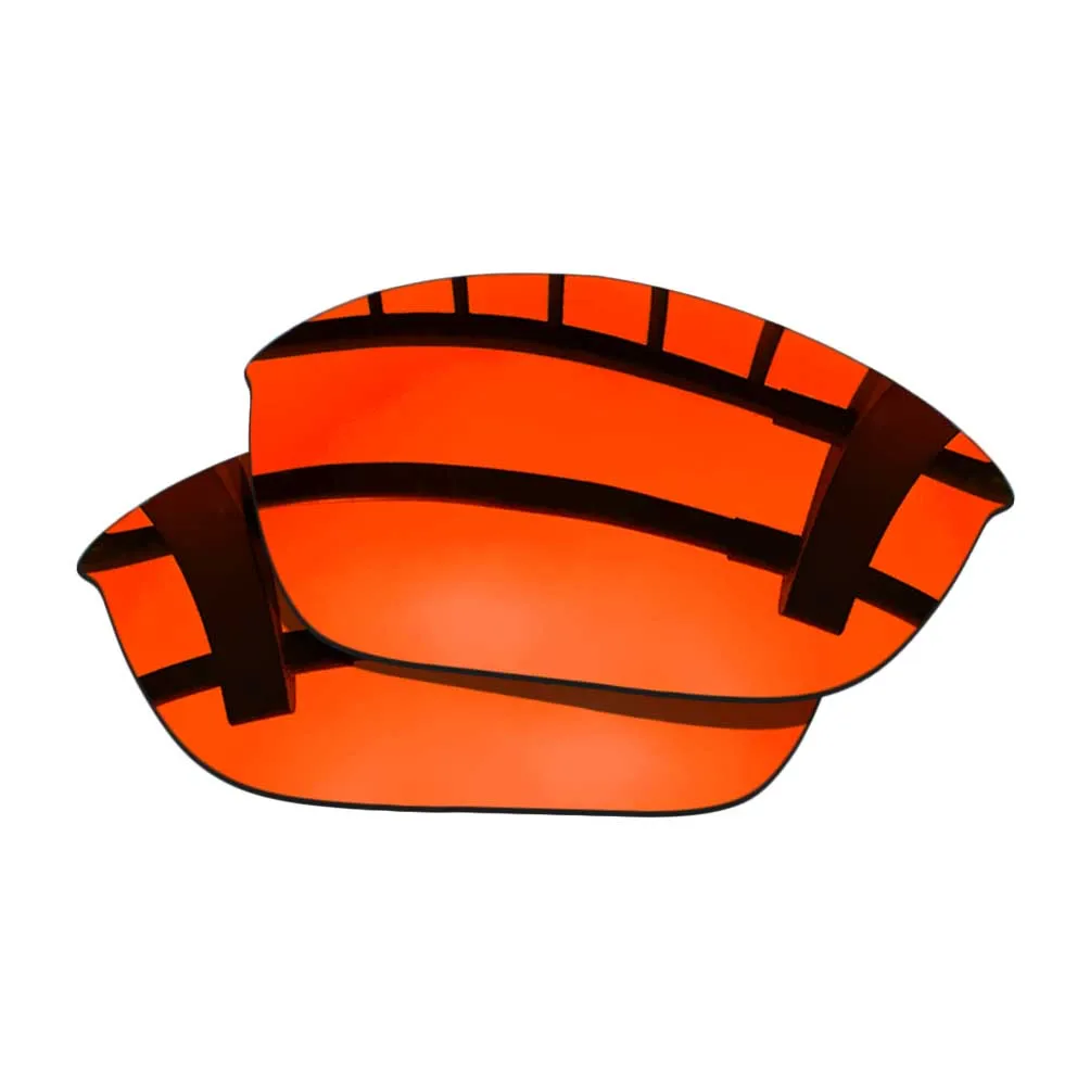 

Orange Red Mirror Replacement Lenses for-Oakley Half Jacket 2.0 Sunglasses Frame 100% UVA & UVB Anti-Reflective