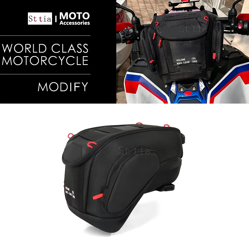 Motorcycle Waterproof Fuel Tank Bag Logo 12L Tool Backpack Portable For BMW R1300GS Adventure GS1300 R 1300 GS ADV 2024 2025