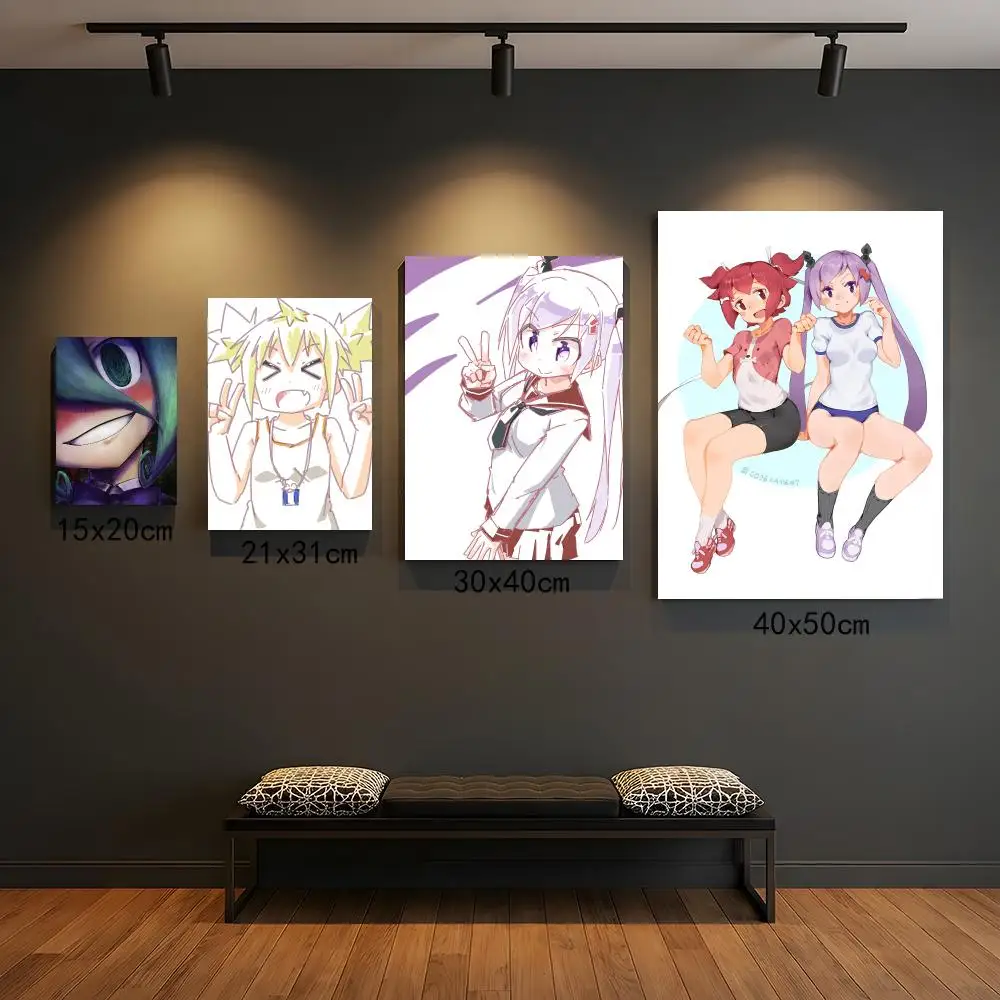 anime S-Scorching Ping Pong Girls-S Poster Peel and Stick Wall Art for Cafe Office Bar and Home Decoration