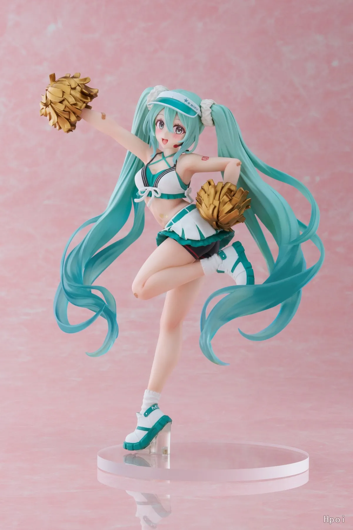 18CM Anime Hatsune Miku Fashion Figure Uniform Cheerleader Standing Model Toy Gift Collection Action Figure PVC