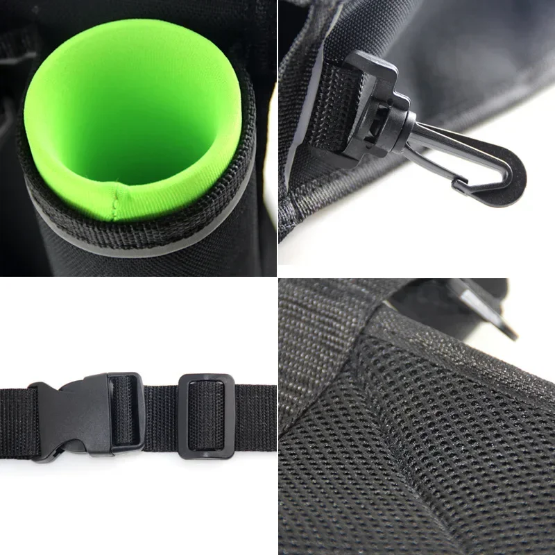 Fishing Poles Bag Oxford cloth Waist Leg Bag Fishing Rod Holder Fishing Tools Storage Case Multifunctional Storage Bag