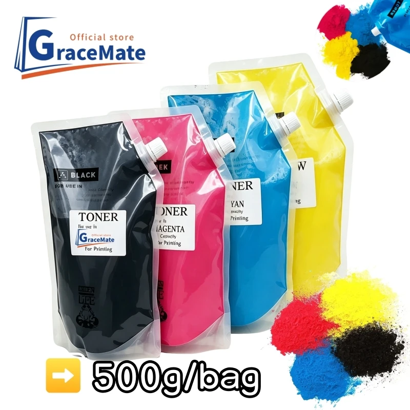 500G/pack Color Refill Toner Powder Compatible For Konica Minolta Bizhub C250i C300i C360i C7130i Color High Quality Powder