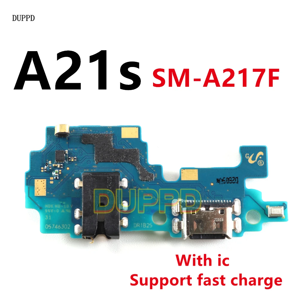 

Для Samsung Galaxy A21S SM-A217F A217M A217 USB-плата Порт быстрой зарядки Зарядное устройство Док-станция Разъем Гибкий кабель