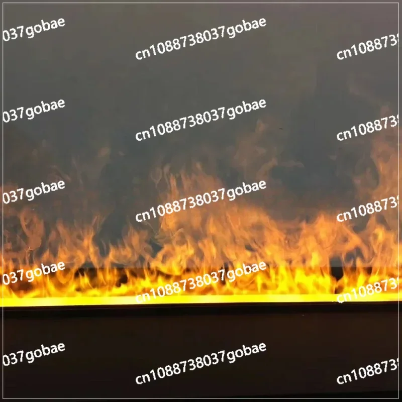 700MM Fireplace Modern Atomizing Furnace Humidifier Colorful Frame Power Supply Decorative Cold Flame Automatic Water Filling