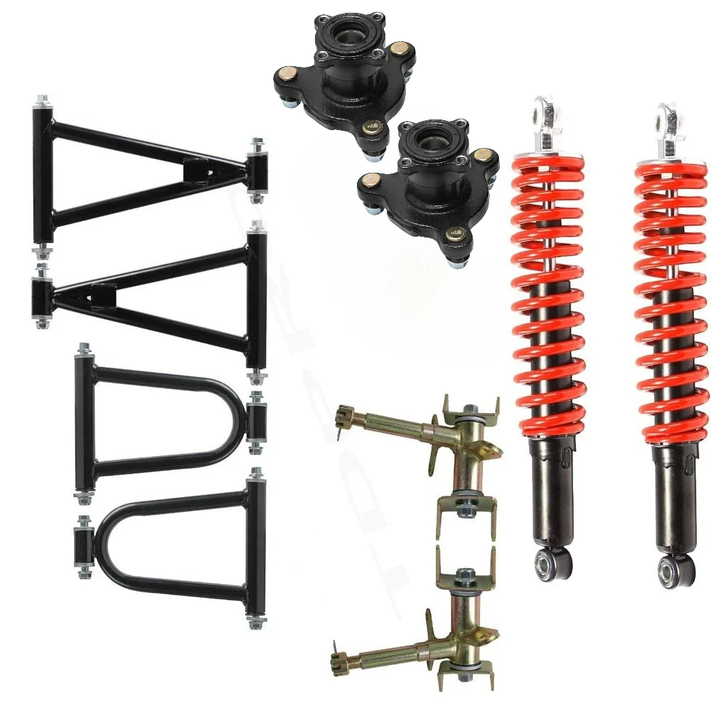 

Комплект рулевого управления с верхними и нижними рычагами подвески (A-образные рычаги) 350 мм для UTV, квадроциклов, мотоциклов, картов