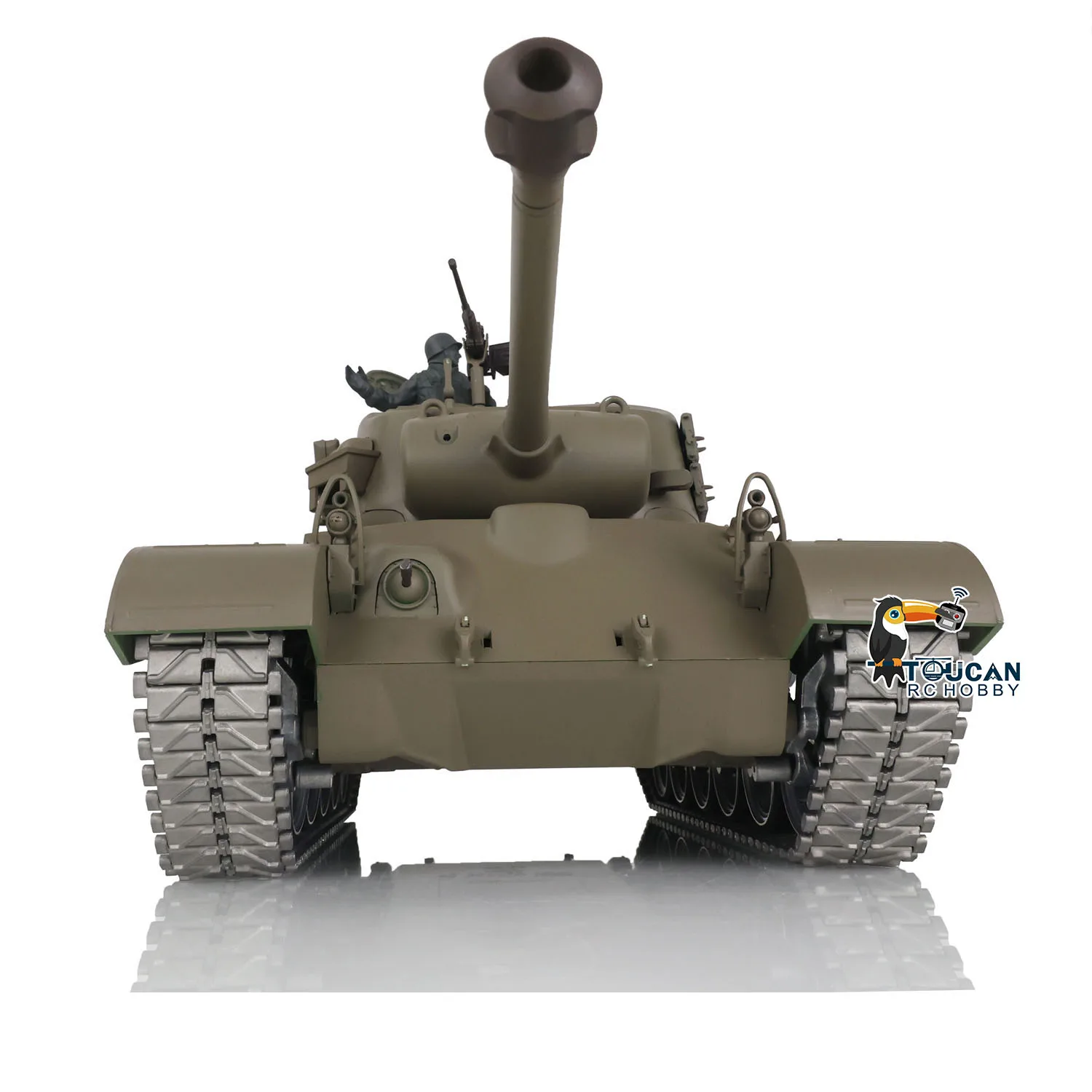 Heng Long 1/16 7.0 Customized M26 Pershing RTR Radio Controlled Tank 3838 Metal Tracks Wheels TH17309