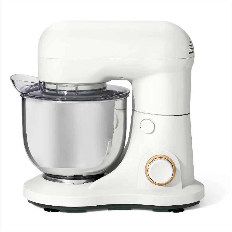 

НОВЫЙ миксер на стойке 3,5 Qt, белая глазурь с плоской взбивалкой, крючок для теста, венчик для воздушных шаров