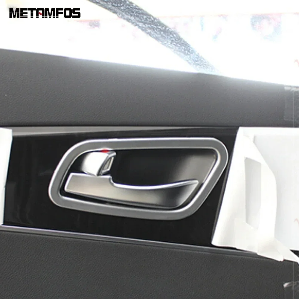 For Kia Sorento 2015 2016 2017 2018 2019 Matte Inside Door Handle Bowl Panel Cover Trim Interior Accessories Car Styling