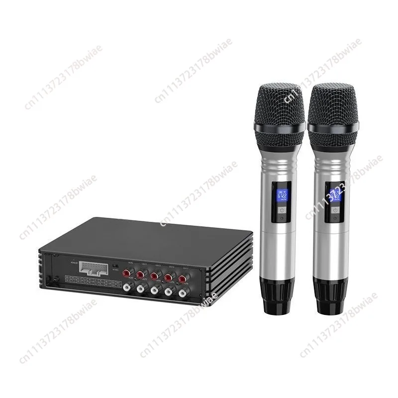 Car KTV system K-song power amplifier integrated machine Car power amplifier Audio processor Audio high power