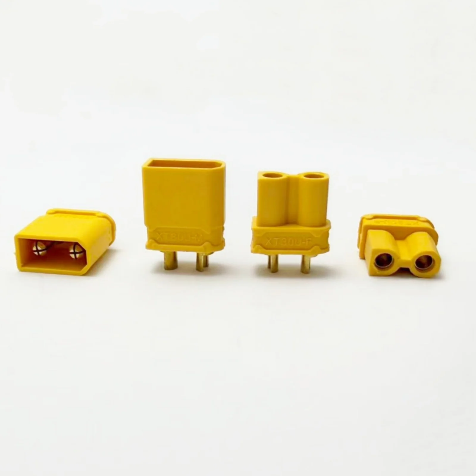 10Pcs XT30U XT30 Connector Male Female Bullet Banana Connectors Plug For RC FPV Lipo Battery RC Quadcopter ESC