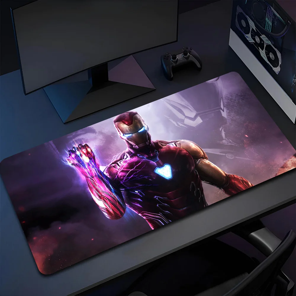 

1PC hot superhero cool I-IronMans Non-slip Mouse Pad Suitable For Office Computers Laptops E-sports Game Desk Mats XXL Keyboard