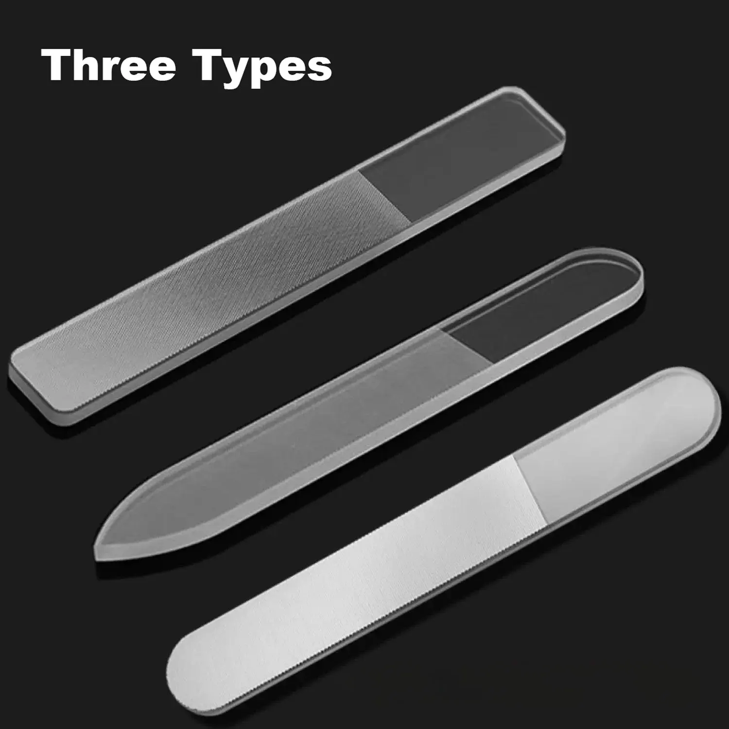 مبرد أظافر زجاجي احترافي لتلميع الأظافر أداة فنية قابلة للغسل أدوات مانيكير وتلميع الأظافر #1