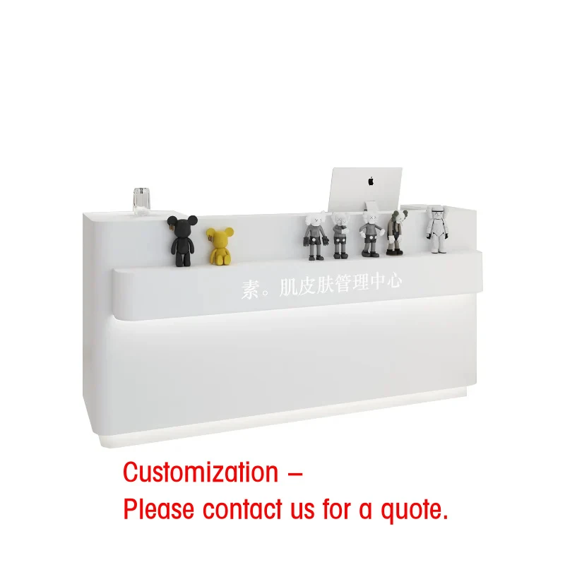 

custom.Custom Modern Retail Wooden Boutique Reception Desks Cashier Counter Grocery Clothes Cash Register Checkout Counter