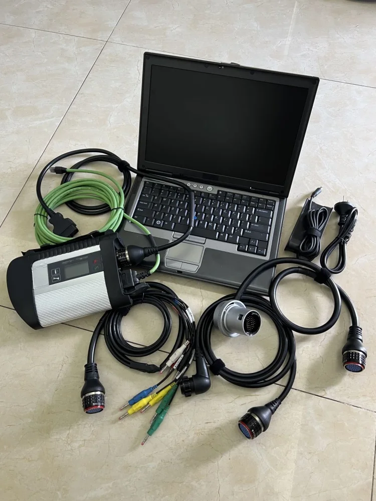Новый DOIP MB Star C4 Sd Connect C4 с ноутбуком D630 Мультиплексор WiFi Connect напрямую для автомобиля Грузовик 12 В 24 В Автоматический диагностический инструмент
