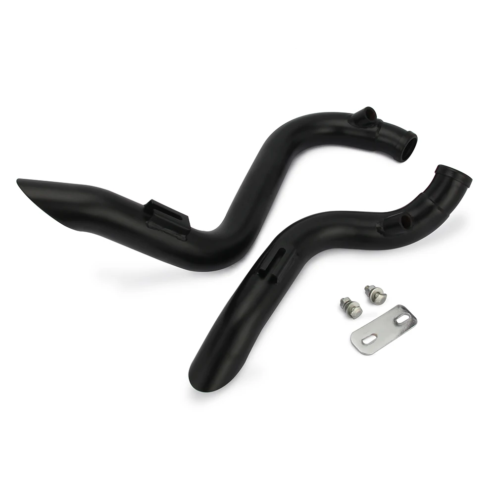 

Stainless Steel 2" Drag Exhaust Pipe, Custom Motorcycle Cruiser Muffler