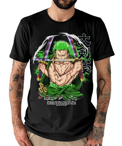 

Zero ONE PIECE Anime Summer T-Shirt Harajuku Men Women Retro Street Clothing Short Sleeve Oversized Loose Casual Fitness Y2k Top