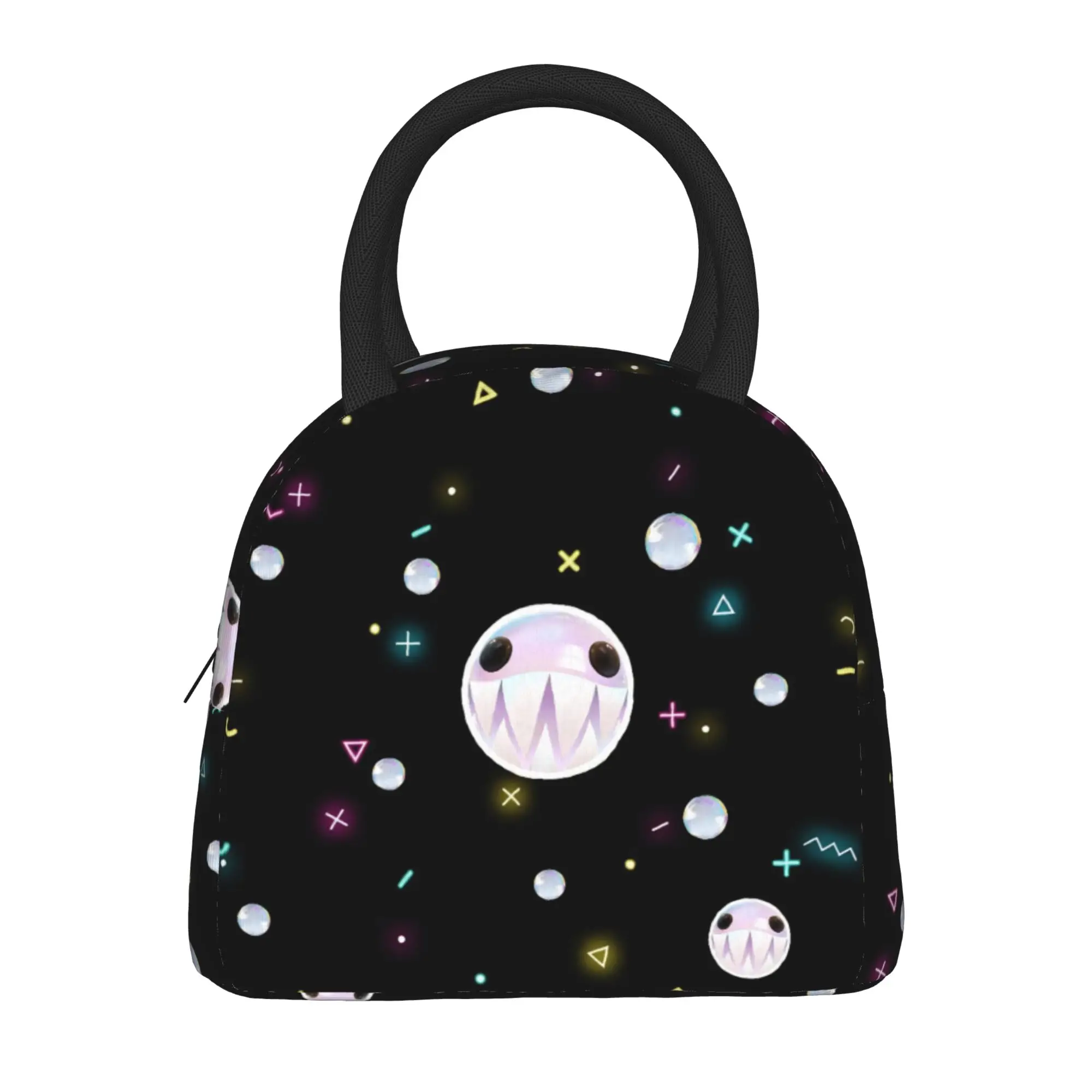 Cartoon Digitals Circus  Insulated Lunch Bag Thermal Bag Meal Container  Leakproof Tote Lunch Box Food Handbags Work  Outdoor
