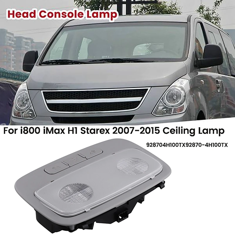 

Roof Reading Lights ASSY Console Lamp For Hyundai I800 Imax H1 Starex 2007-2015 Ceiling Lamp 928704H100TX 92870-4H100TX