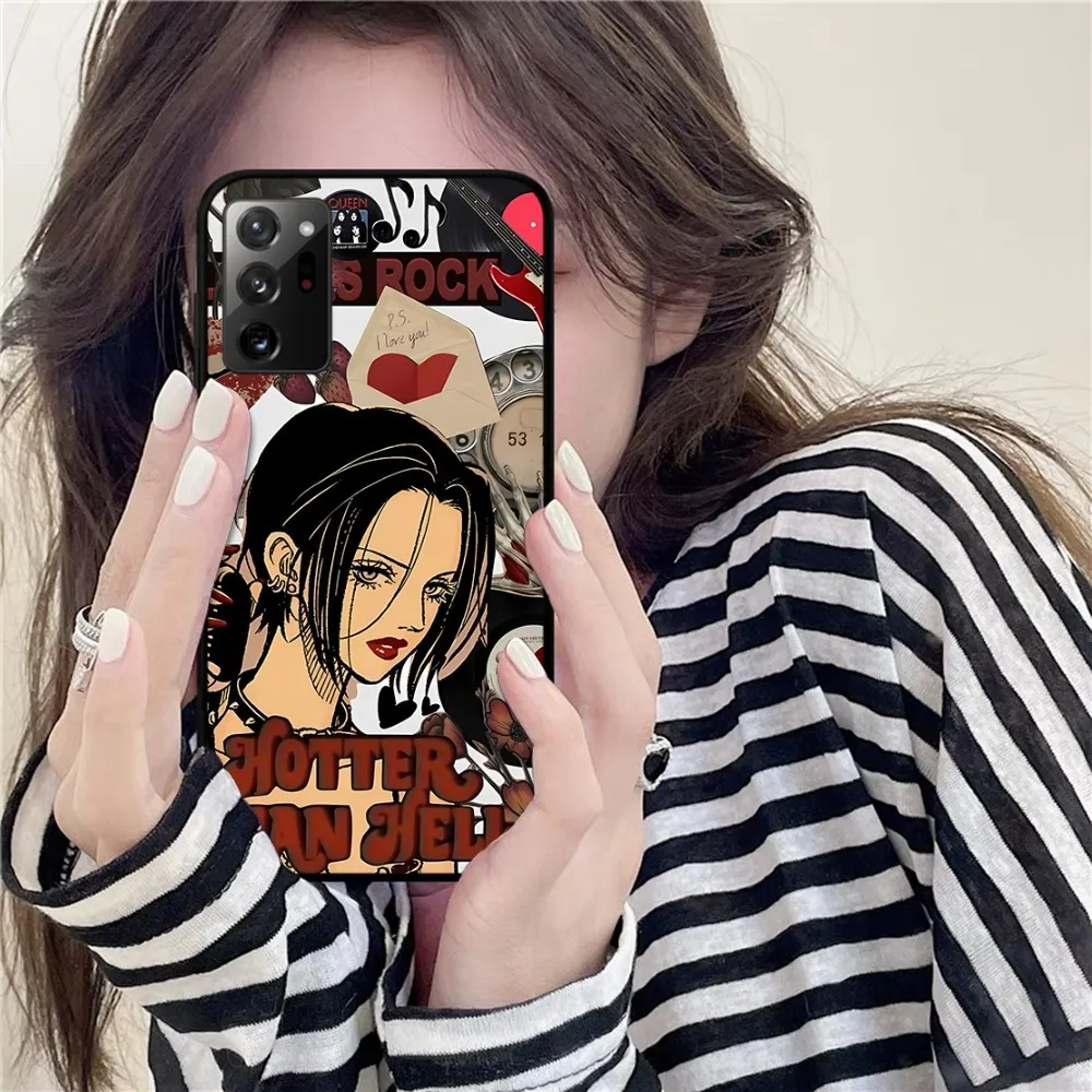 Nana Osaki Anime Phone Case For Samsung Note 8 9 10 20 pro plus lite M 10 11 20 30 21 31 51 A 21 22 42 02 03