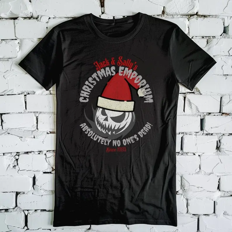 

Christmas Nightmare Funny shirt - Christmas Emporium, movie t-shirt, perfect goth gift, goth shirt for spooky season