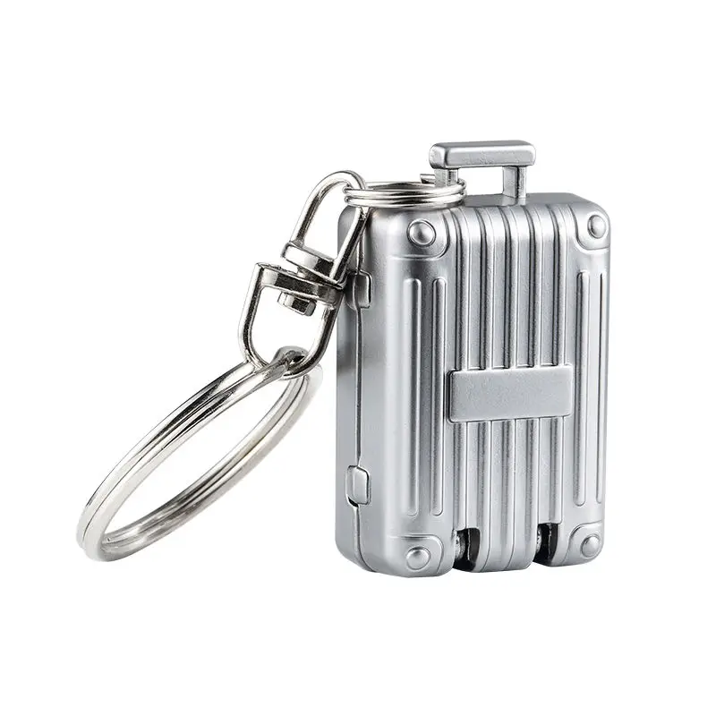 

Foldable Nail Cutter Exquisite Luggage Keychain Stainless Steel Nail Clippers Toenail Fingernail Manicure Trimmer