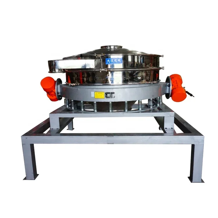 

Large Capacity Vibrating Screener For Tapioca Flour Direct Bottom Discharge Vibro Sifter