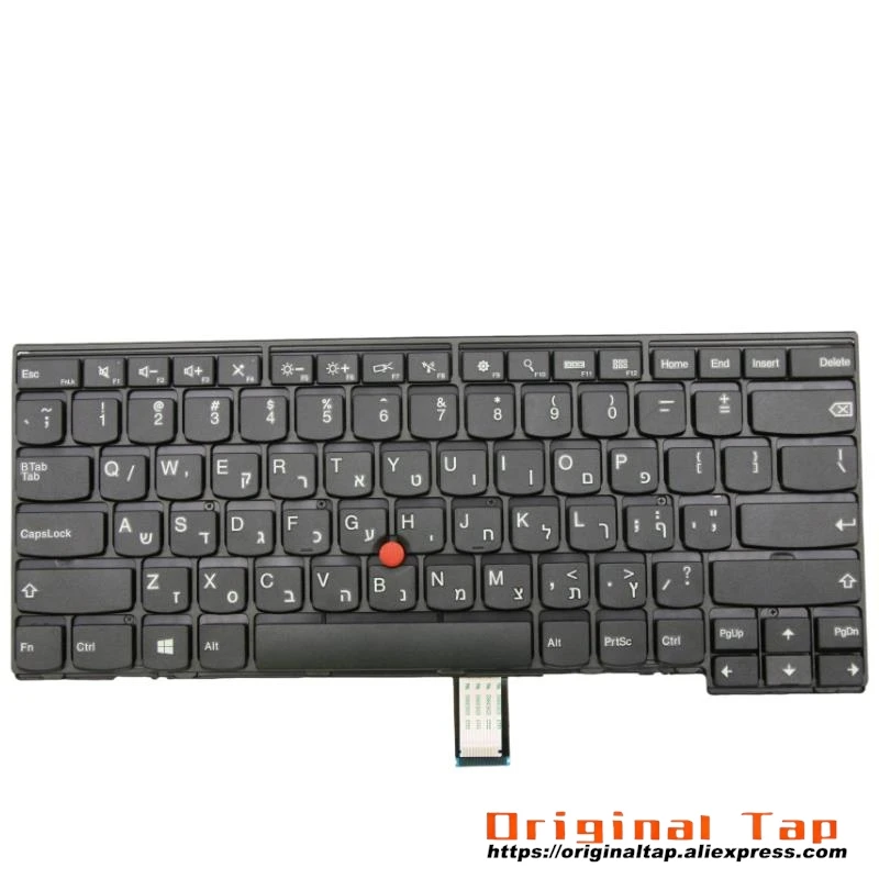 HB Hebrew IL Israel Keyboard for Lenovo Thinkpad L440 L450 L460 T440 T440s T431s T440p T450 T450s T460 04Y0838 00HW890 04Y0876