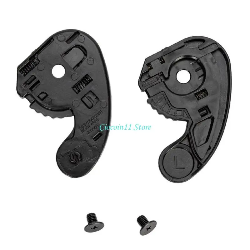 Y1UB Helmets Accessory  Motorcycle Helmets Lens Base Visor Fixing Screws Base for NZI SYMBIO Helmets