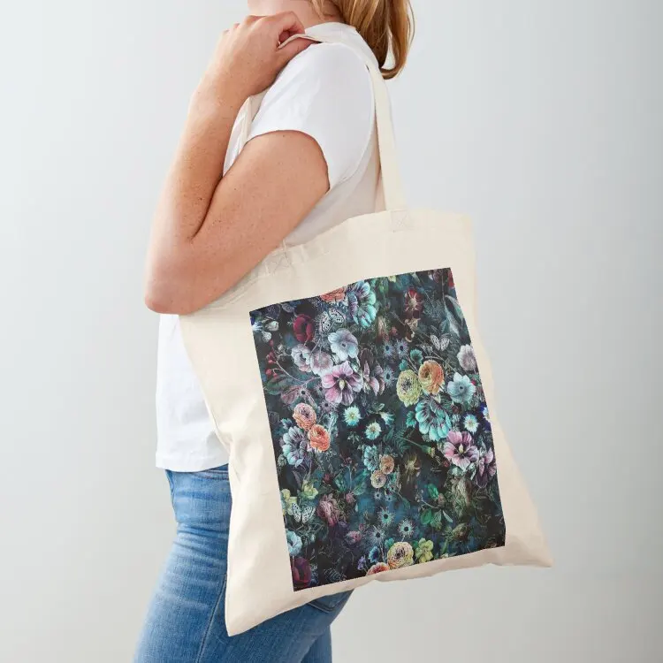 Night Garden Tote Bag Custom bag free delivery bags custom tote bag Handbags