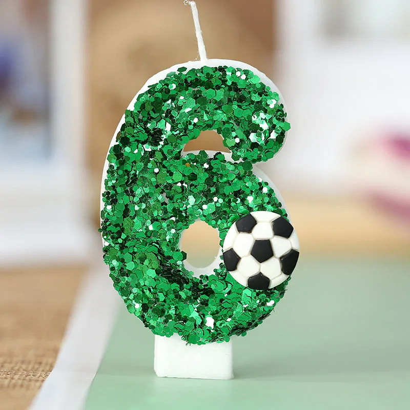 Football Candles Birthday Candles Soccer Candles Cupcake Toppers Cake Decorating Supplies Football Sports Theme Cake Decorations