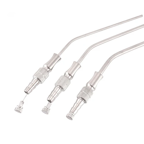 Imagen 2 del producto Múltiples especificaciones, odontología, acero inoxidable, implantes de paja débiles, pipetas con ventosa, herramientas de cirugía Dental