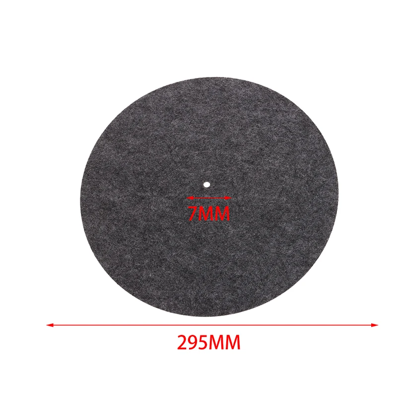 For LP Vinyl Record Audio Replacement DIY Accessories Audiophile Thick Turntable Mat 1PC Slip Mat Felt Turntable Platter Mat image 6