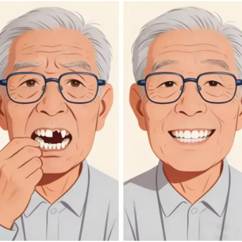 Denture Silicone Kit Silicone Liners Soft Kit Soft Denture Kit Teeth Upper And Lower Set Easy Use Dental careF