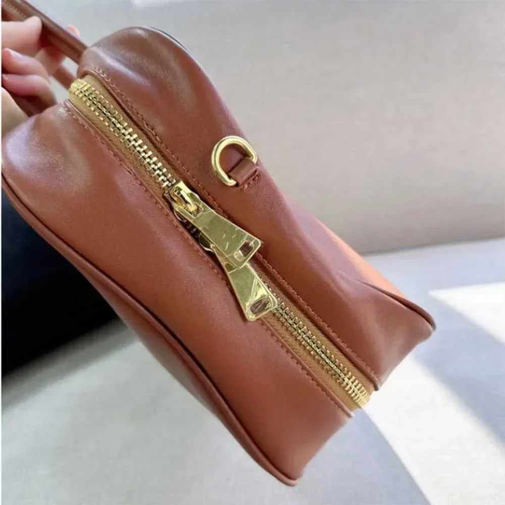 Motingsome Luxury Designer Bags Real Genuine Leather Handbag Woman Tote Bag Retro Boston Purses Bowling Bags Shoulder Hobos 2024